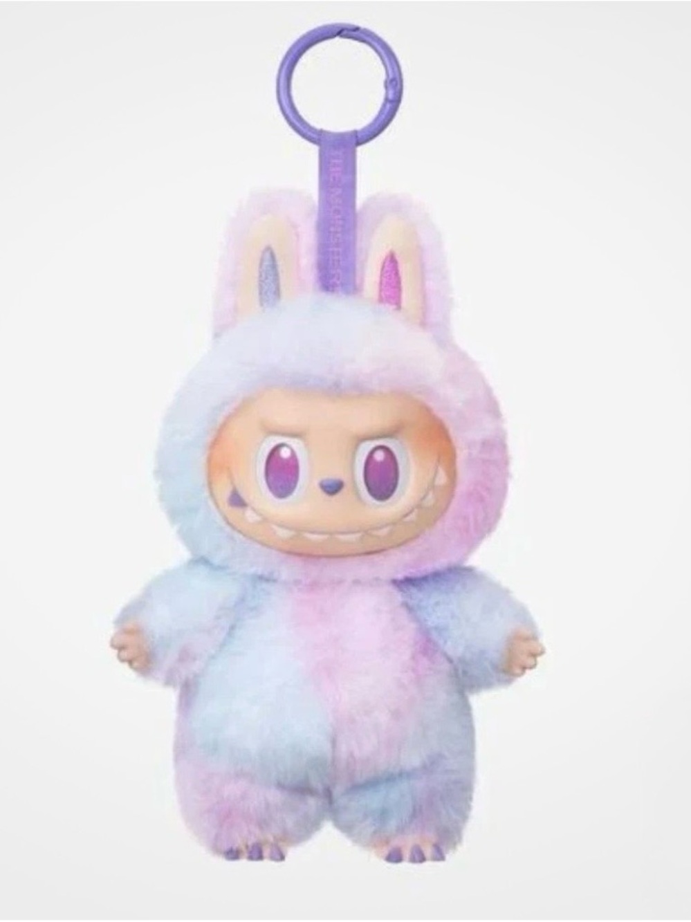 Pop Mart Labubu Big Into Energy The Monsters Luck Purple Plush Authentic Pendant